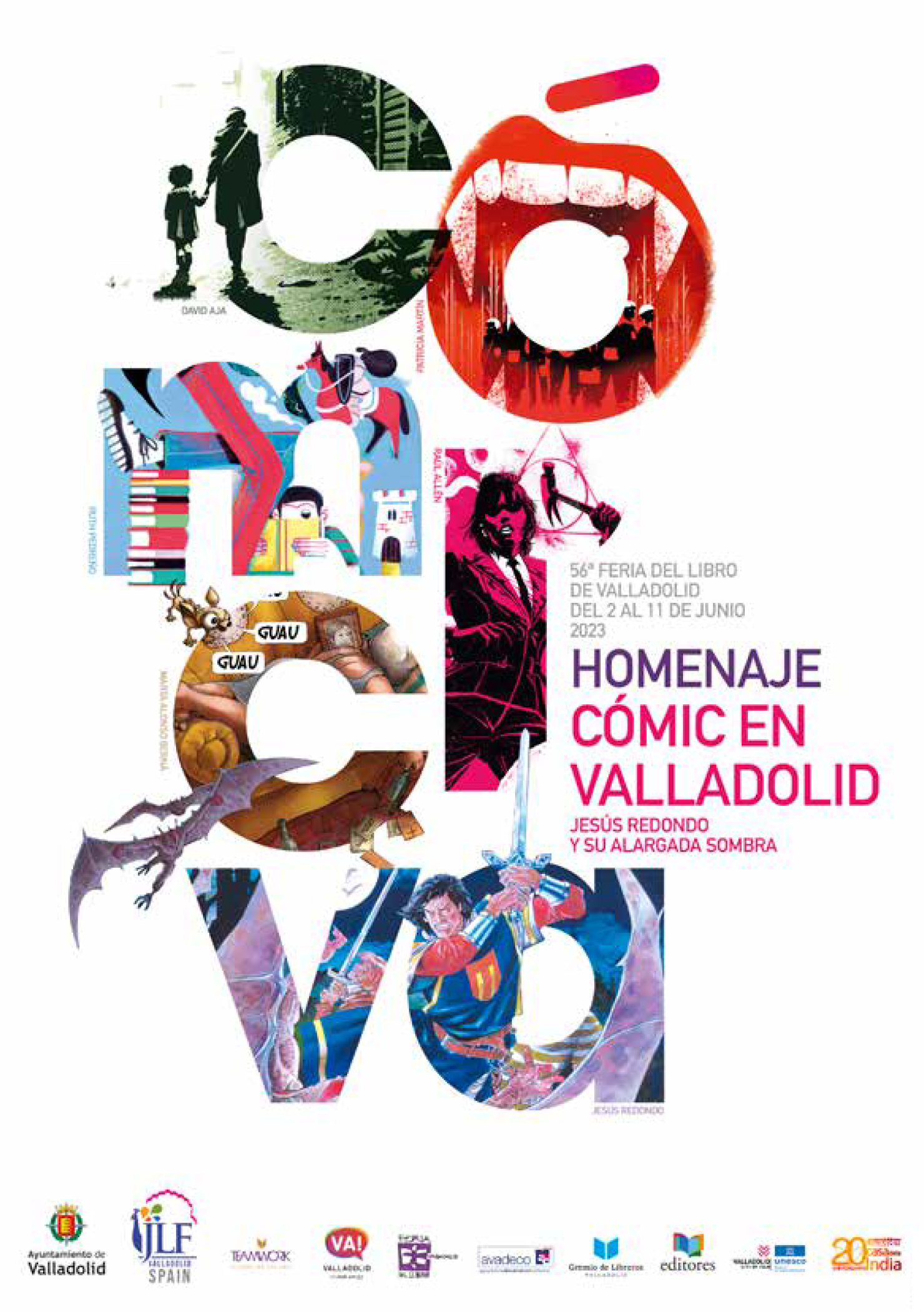 Homenaje de la 56 Feria del Libro de Valladolid. “El cómic en Valladolid, Jesús Redondo y su alargada sombra”