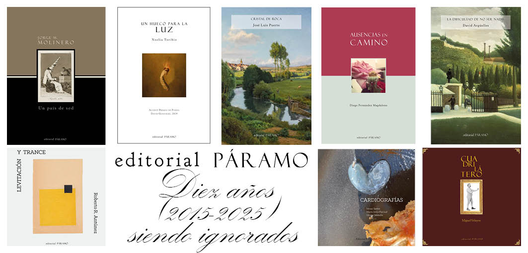 10 años de poesía en Páramo. Ciclo Diálogos Poéticos